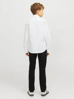 JACK & JONES JUNIOR Stretch Long Sleeve White Shirt^BOY Shirts