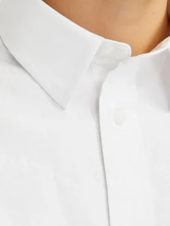 JACK & JONES JUNIOR Stretch Long Sleeve White Shirt^BOY Shirts