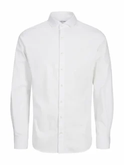 JACK & JONES JUNIOR Stretch Long Sleeve White Shirt^BOY Shirts