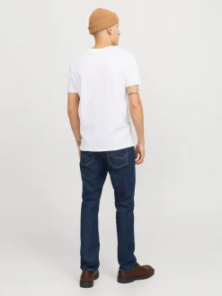 Online JACK & JONES Mid Blue Glenn Slim Fit Jeans