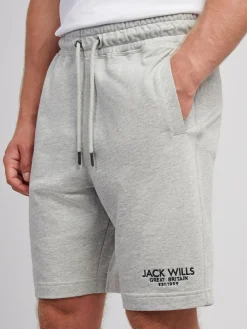 Clearance Jack Wills Loopback Shorts Grey