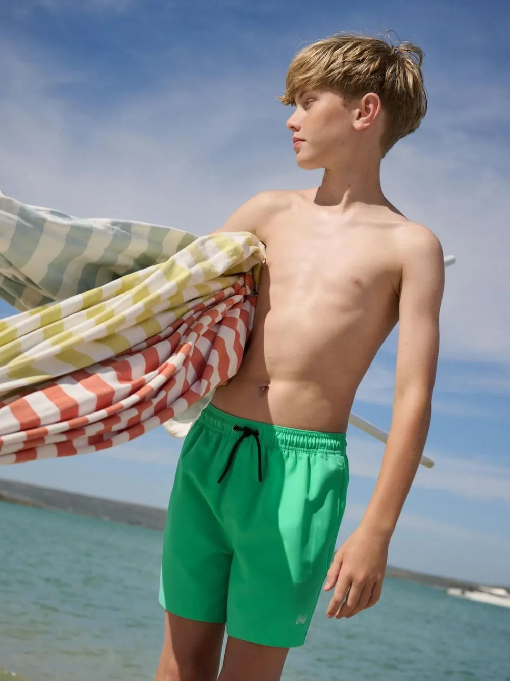 Clearance Next Jade Green Swim Shorts (1.5-16yrs)