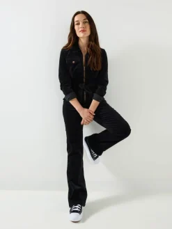 Joe Browns Black Petite Stretch Fit Darcy Cord Jumpsuit^Women Jumpsuits & Playsuits