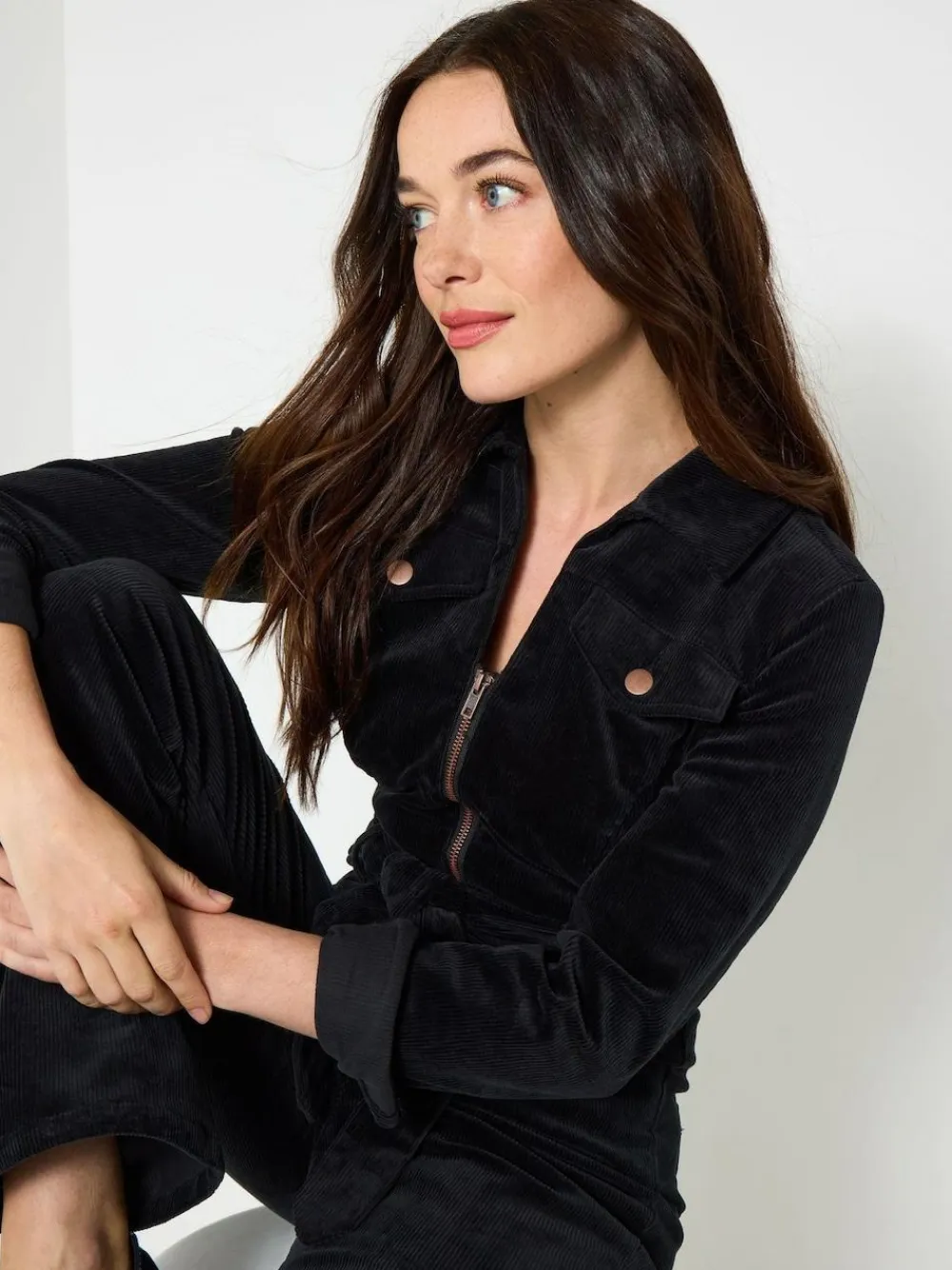 Joe Browns Black Stretch Fit Darcy Cord Jumpsuit^Women Jumpsuits & Playsuits