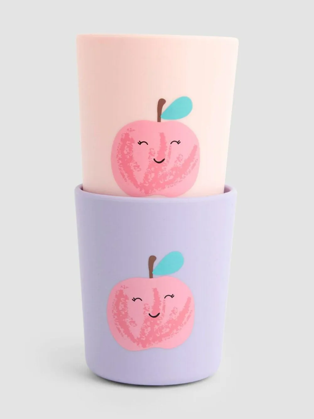 Sale Jojo Maman Bébé 2-Pack Silicone Cups Apples