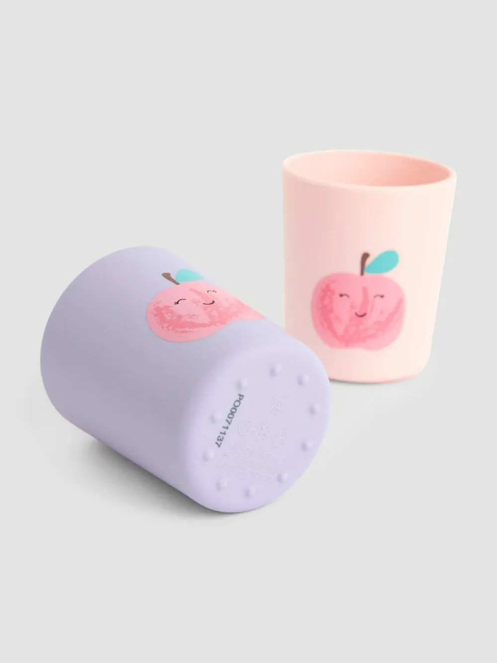 Sale Jojo Maman Bébé 2-Pack Silicone Cups Apples