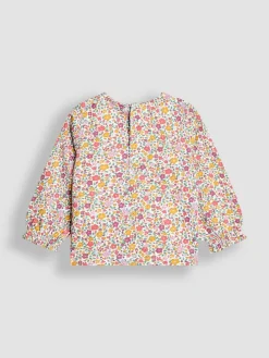 Jojo Maman Bébé Appliqué Velour Dungarees & Top Set^ Jumpsuits & Playsuits