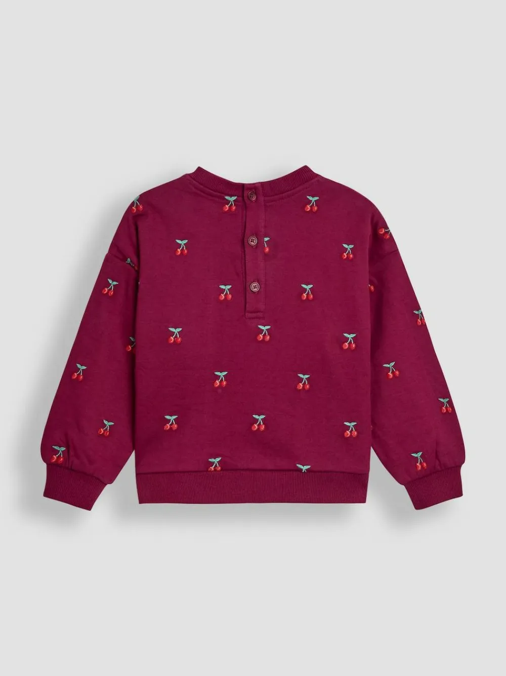 Jojo Maman Bébé Berry Red Cherry Embroidered Sweatshirt & Skirt Set^ Shorts & Skirts