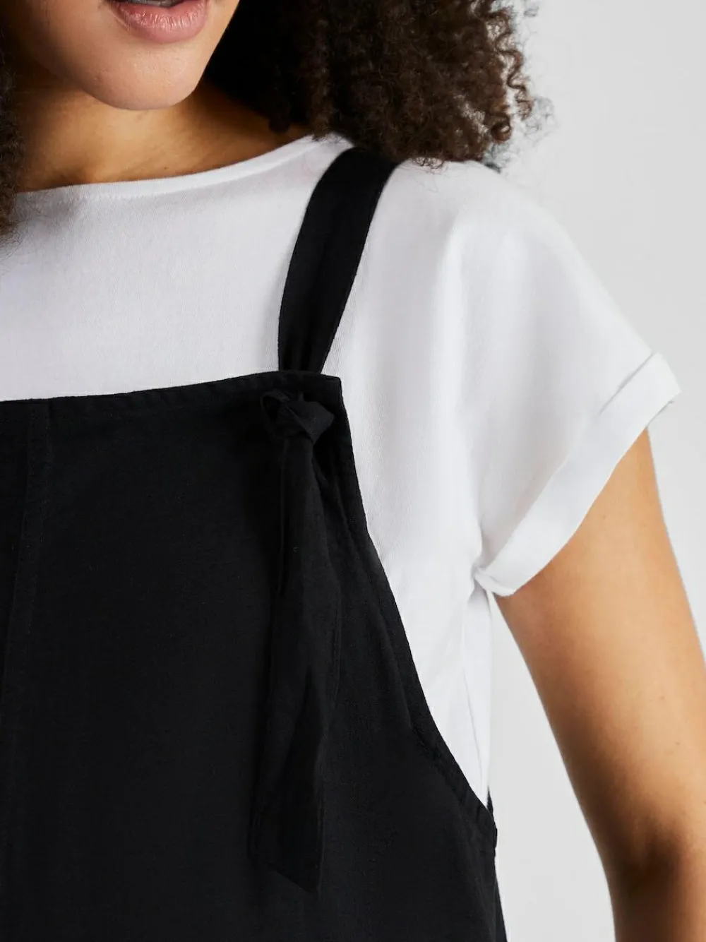 Jojo Maman Bébé Wide Leg Maternity Linen Dungaree^Women Jumpsuits & Playsuits