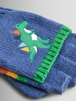 Best Jojo Maman Bébé Gloves Blue Dino