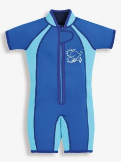 Jojo Maman Bébé Blue Junior Wetsuit^BOY Swimwear|Swimwear