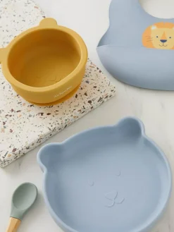 Jojo Maman Bébé My First Silicone Mealtime Bear Set^ Dinner Sets & Pasta Bowls