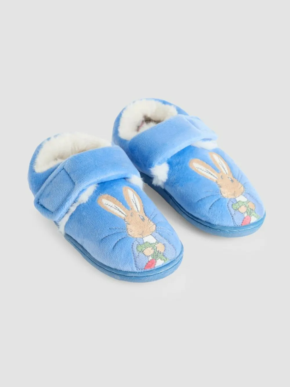 Jojo Maman Bébé Blue Peter Rabbit Slipper Shoes^BOY Nightwear
