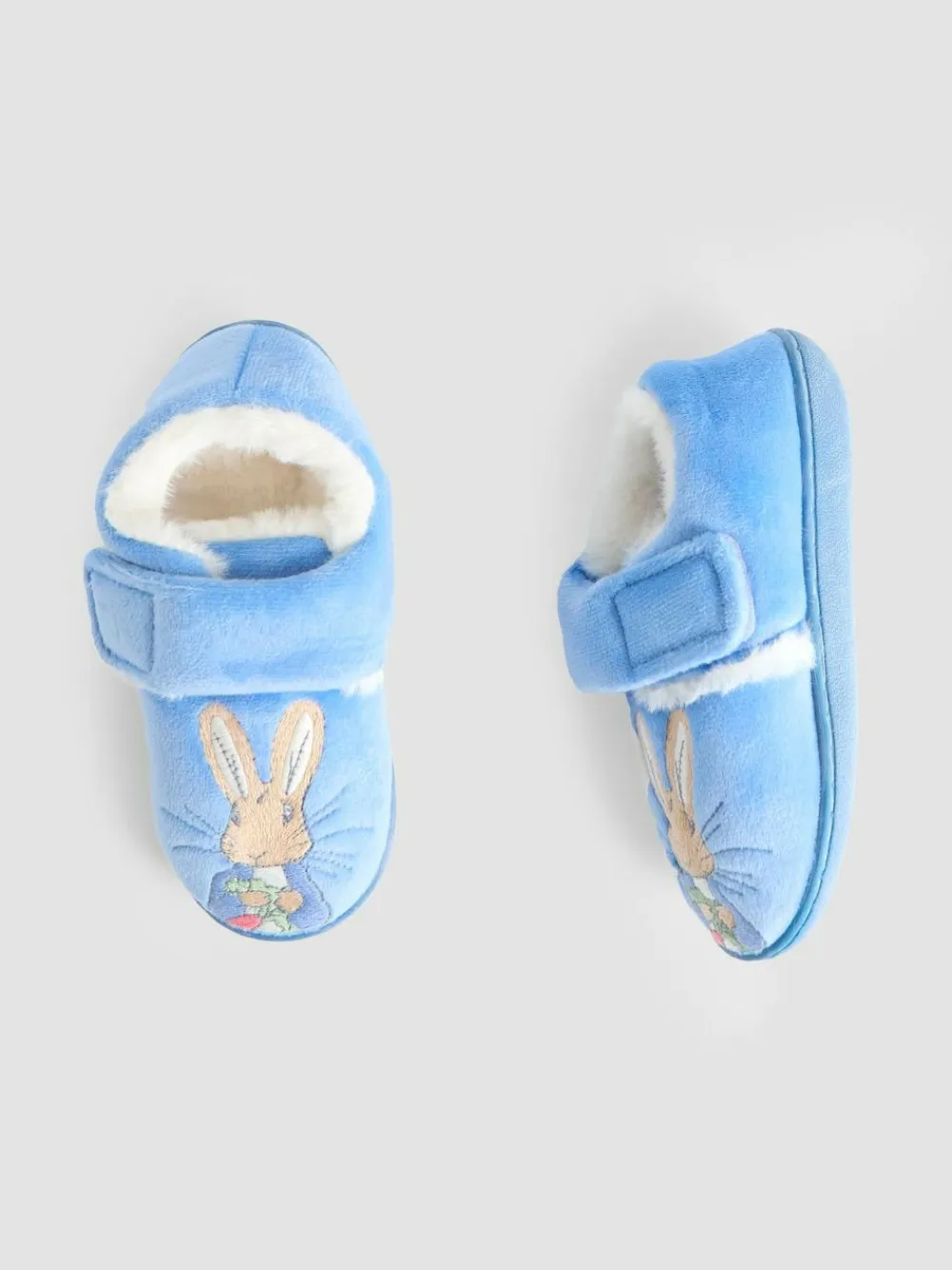 Jojo Maman Bébé Blue Peter Rabbit Slipper Shoes^BOY Nightwear