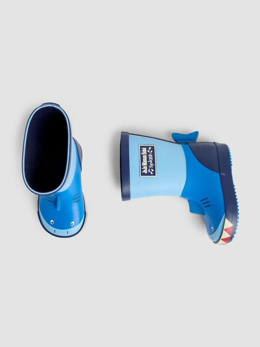 Jojo Maman Bébé Blue Shark Wellies^BOY School Shoes|Boys Shoes