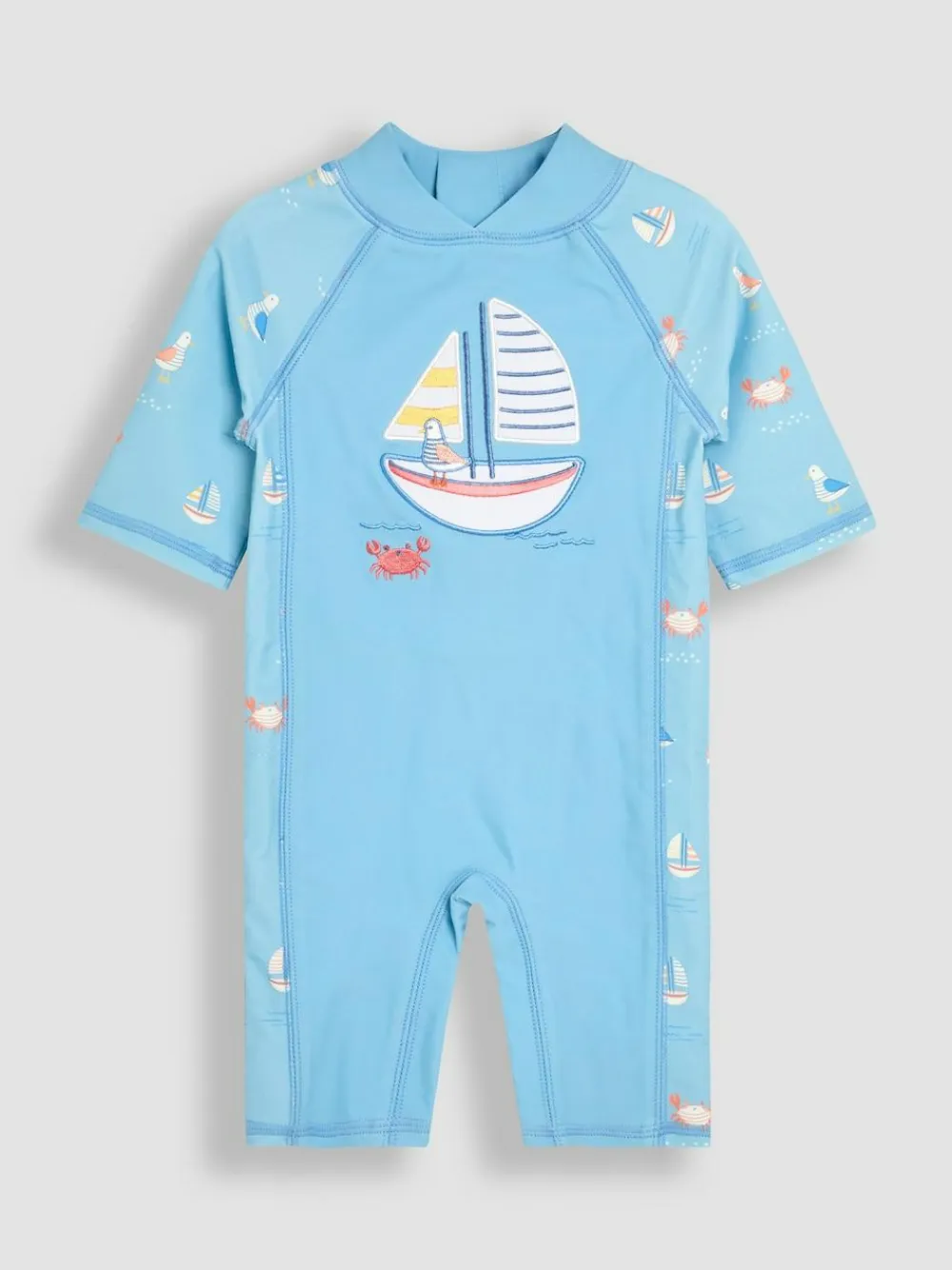 Jojo Maman Bébé Boat Sun Protection Suit^BOY Swimwear|Swimwear