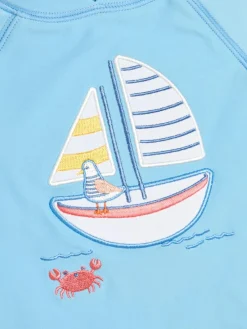 Jojo Maman Bébé Boat Sun Protection Suit^BOY Swimwear|Swimwear