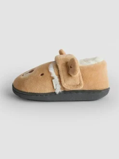 New Jojo Maman Bébé Brown Bear Slipper Shoe
