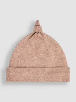 Clearance Jojo Maman Bébé Brown Woodland Friends Baby Hat