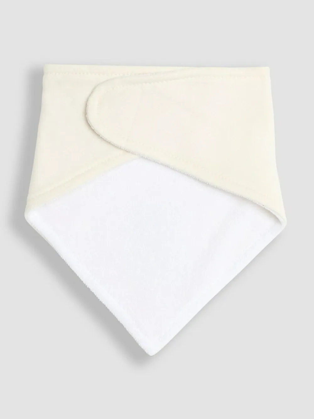 Hot Jojo Maman Bébé Cream Bear 3-Pack Baby Dribble Bibs