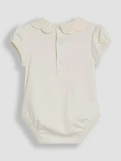 Jojo Maman Bébé Broderie Collar Body^ Bodysuits & Vests|Vests