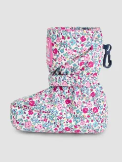 Jojo Maman Bébé Cream Ditsy Print Fleece Lined Booties^ Baby Boots|Boots