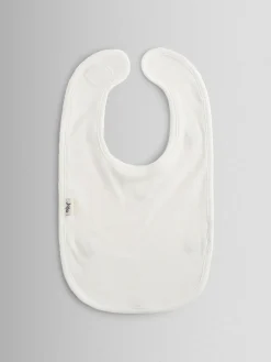 Discount Jojo Maman Bébé 2-Pack Organic Cotton Bibs Cream
