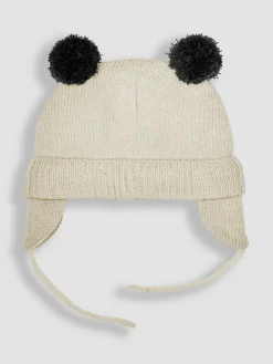 Outlet Jojo Maman Bébé Cream Panda Hat