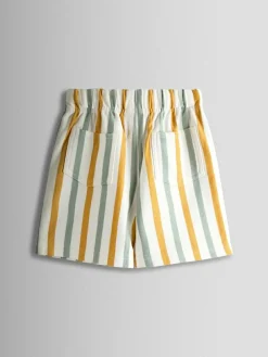 Sale Jojo Maman Bébé Cream Safari Printed T-Shirt & Shorts Set