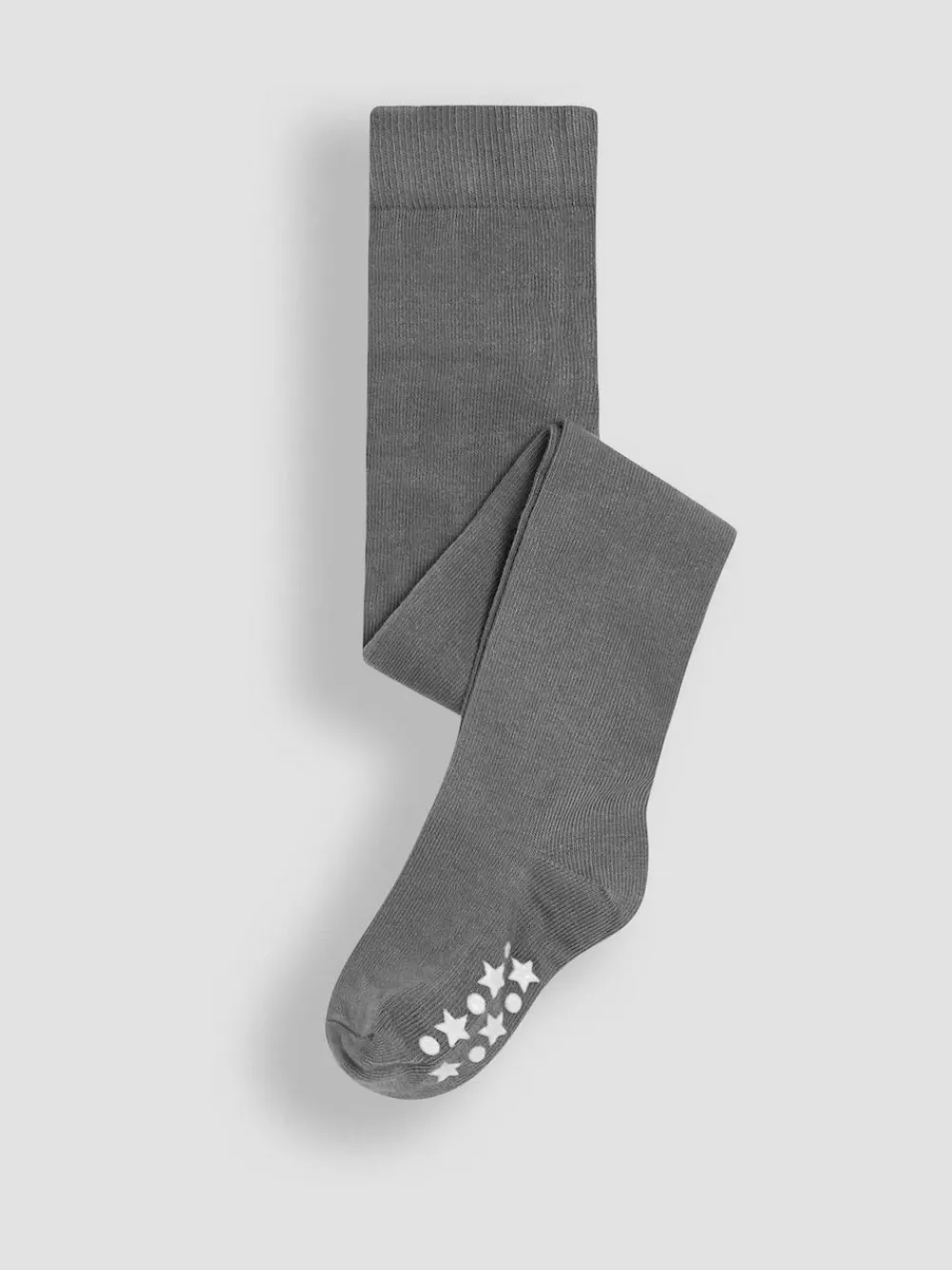Jojo Maman Bébé Dark Grey Cotton Rich Plain Tights^ Socks & Tights|Socks & Tights