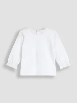 Jojo Maman Bébé Denim Blue Embroidered Chambray Dungarees & Top Set^ Jumpsuits & Playsuits