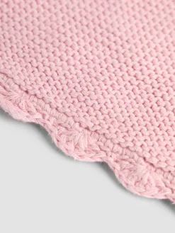 Best Jojo Maman Bébé Dusky Pink Scalloped Edge Blanket