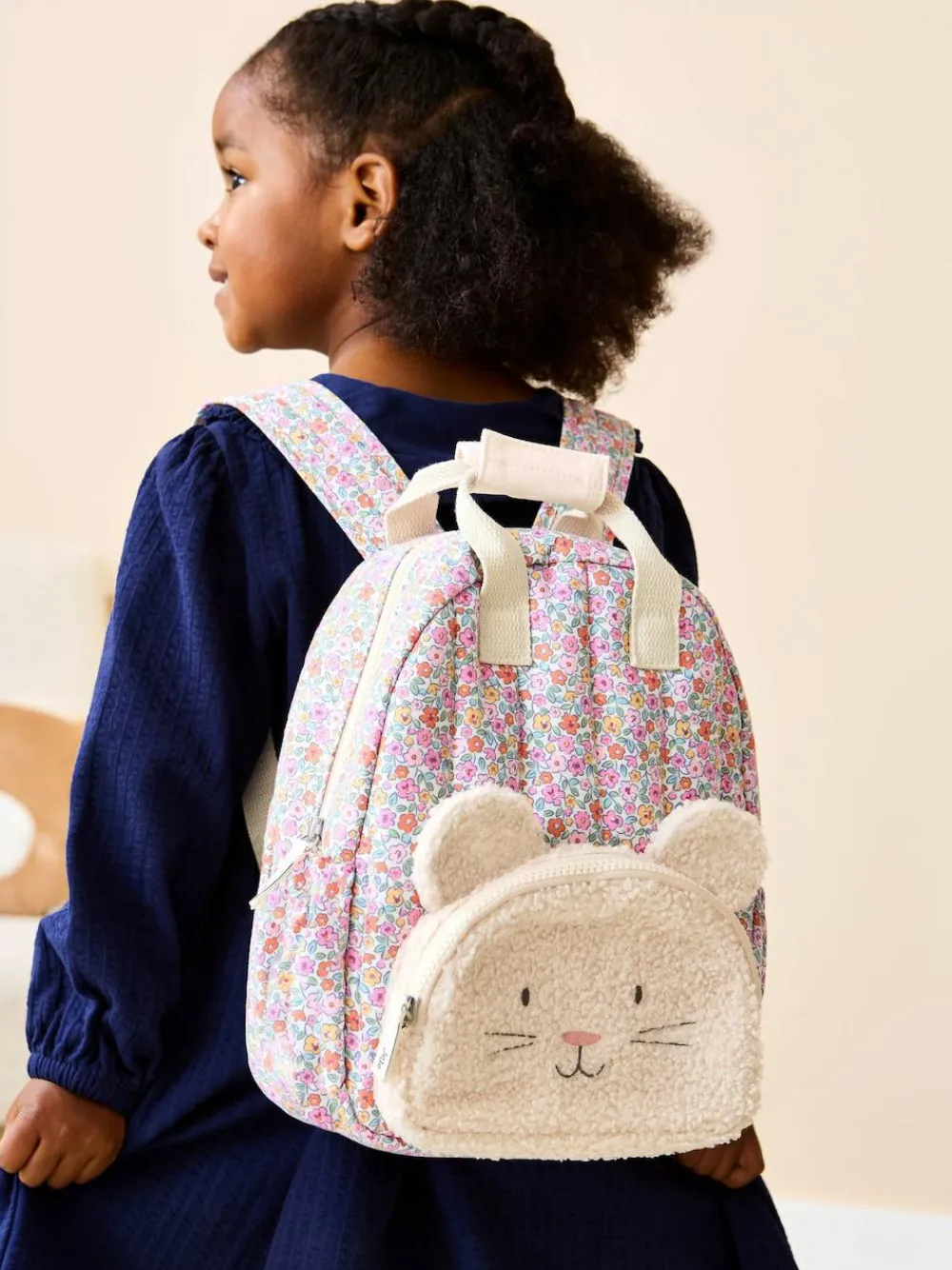 Best Jojo Maman Bébé Character Backpack Floral Mouse