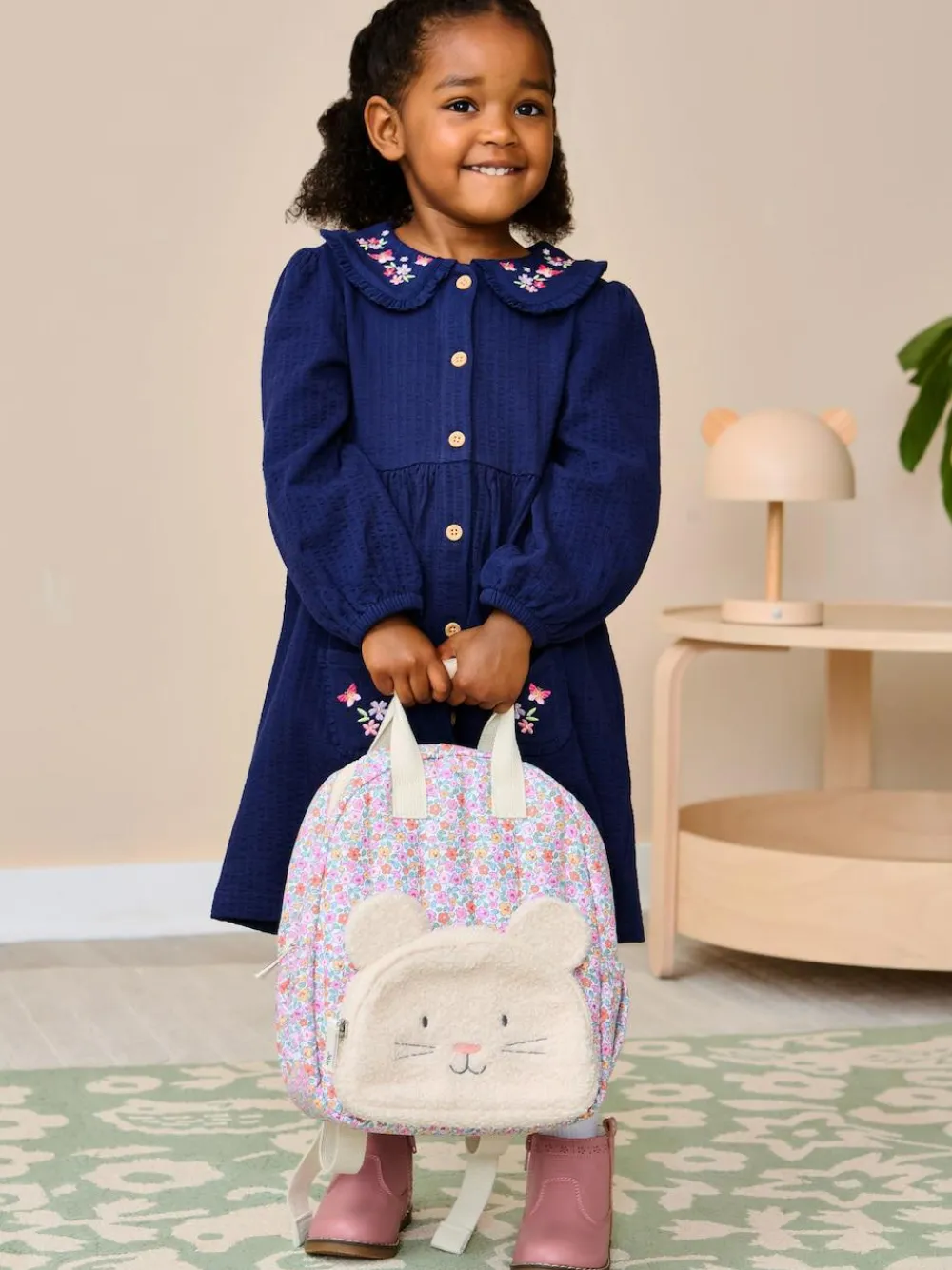 Best Jojo Maman Bébé Character Backpack Floral Mouse