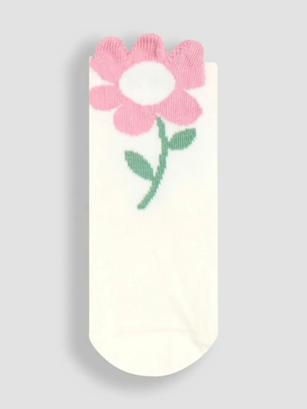 Jojo Maman Bébé Green 3-Pack Flower Socks^ Socks & Tights|Socks & Tights