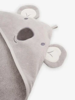 Jojo Maman Bébé Grey Koala Character Hooded Towel^ Towels & Bathmats