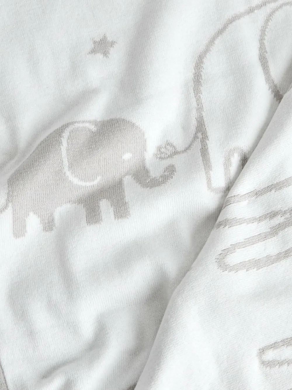 New Jojo Maman Bébé Grey Safari Blanket