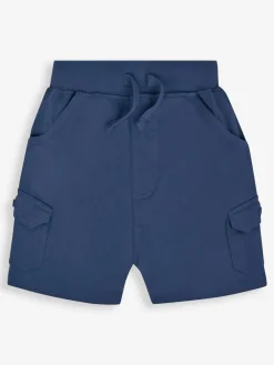 Jojo Maman Bébé Indigo Blue & Navy Blue 2-Pack Cargo Pocket Shorts^ Shorts