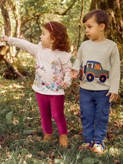 Outlet Jojo Maman Bébé Indigo Blue & Navy Blue 2-Pack Cargo Joggers Indigo Blue & Navy Blue