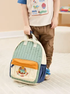Jojo Maman Bébé Khaki Dino Medium Backpack