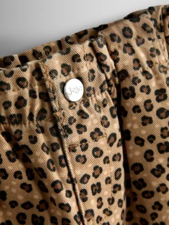 Jojo Maman Bébé Leopard Print Twill Trousers^ Pants & Leggings|Pants & Leggings