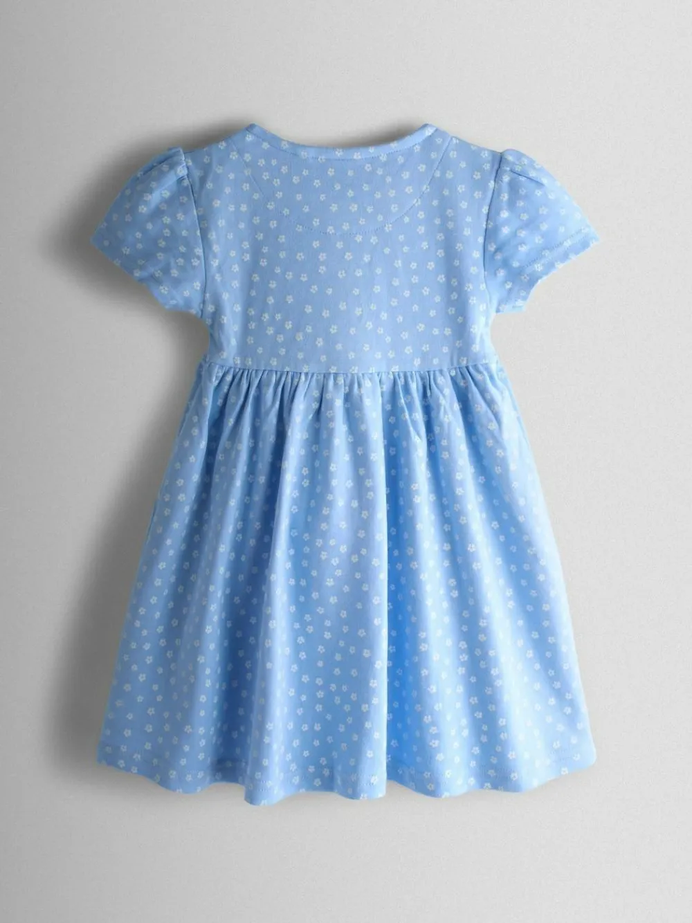 Jojo Maman Bébé Light Blue Sunflower Appliqué Pockets Button Front Dress^ Dresses