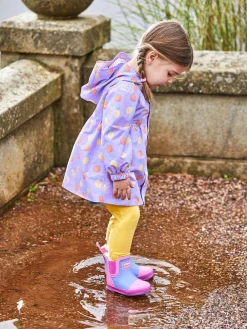 Outlet Jojo Maman Bébé Lilac Purple Cosy Lined Colour Block Wellies