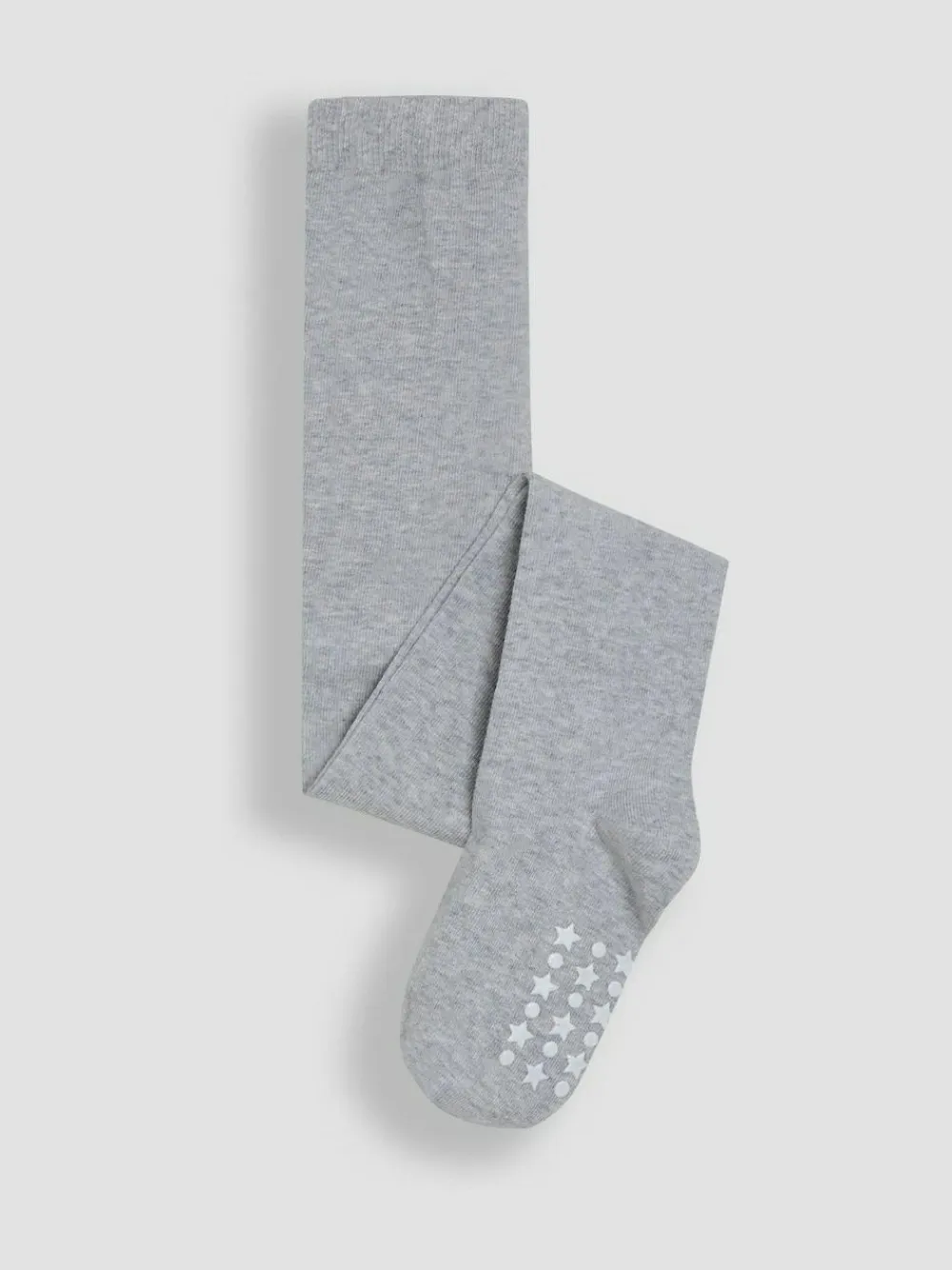 Jojo Maman Bébé Marl Grey Cotton Rich Plain Tights^ Socks & Tights|Socks & Tights