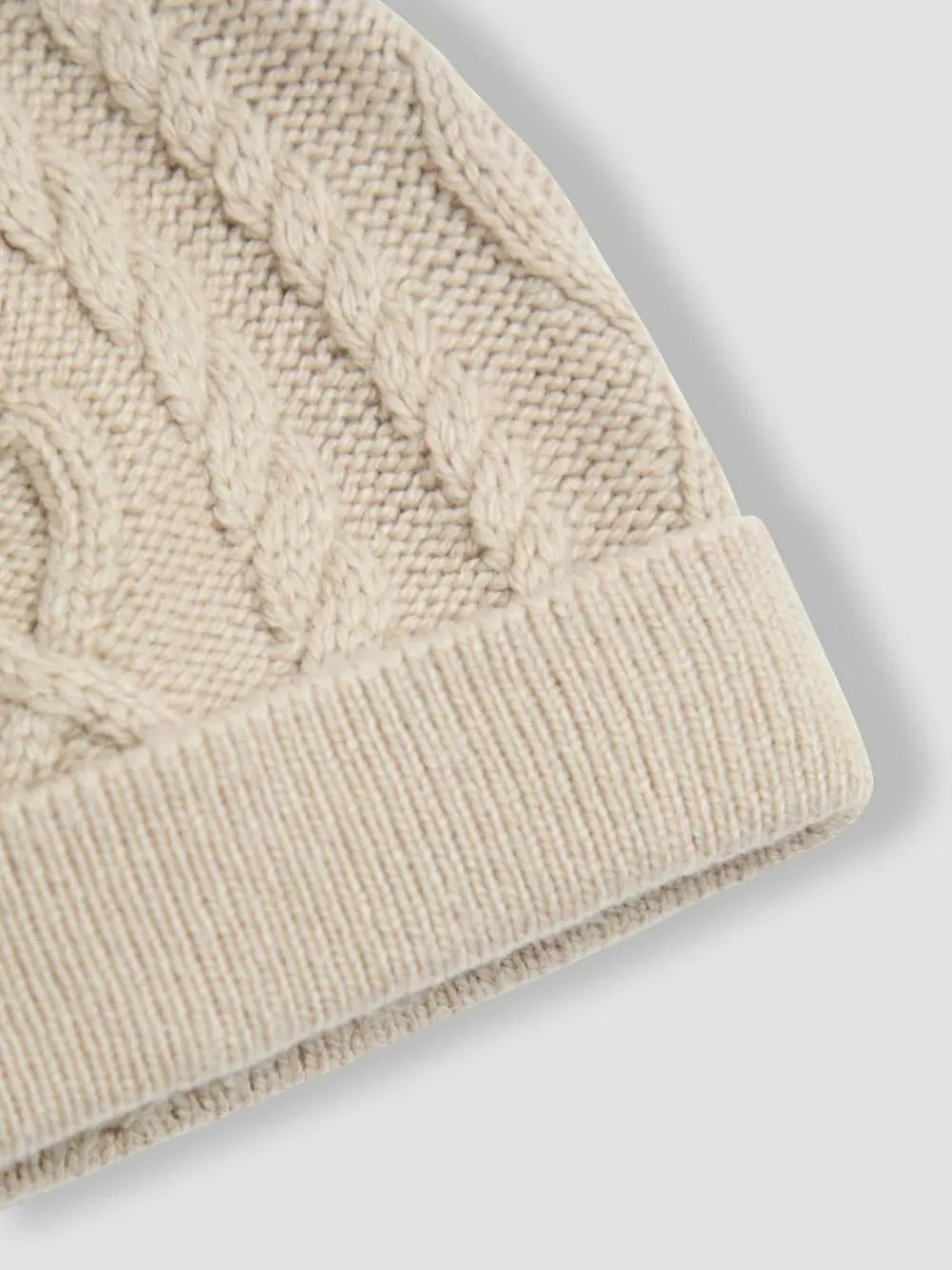 Discount Jojo Maman Bébé Natural Cable Knit All-In-One With Hat