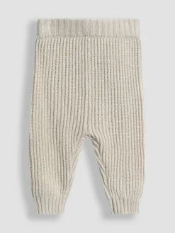 Jojo Maman Bébé Natural 2-Piece Cable Knit Set