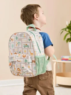 Jojo Maman Bébé Natural Safari Medium Backpack^BOY Bags|Bags