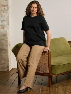 Sale Jojo Maman Bébé Natural Wide Leg Maternity Trousers