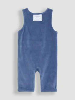 Jojo Maman Bébé Navy Appliqué Dungaree Set