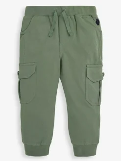 Discount Jojo Maman Bébé Navy Blue & Khaki Green 2-Pack Cargo Joggers Navy Blue & Khaki Green